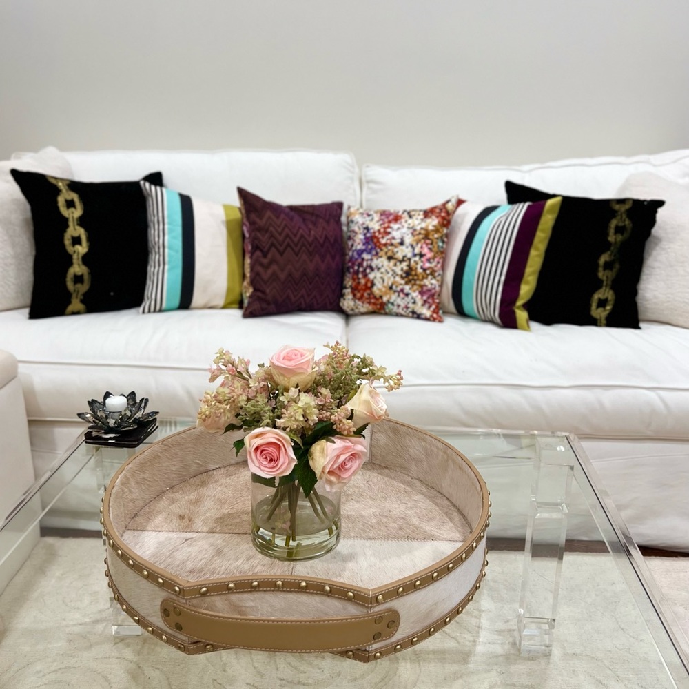 2 Matching Striped Missoni Pillows - I paid $350 each!